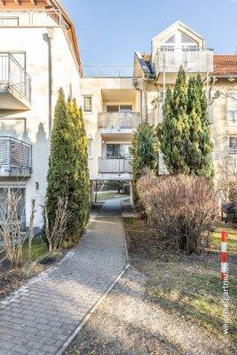 Blick auf die Loggia