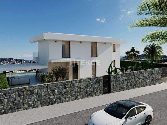 Villas with Private Pools and Sea Views in Finestrat