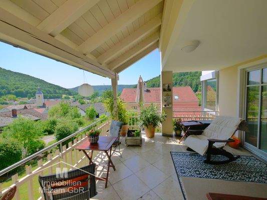 Südwestterrasse überdacht