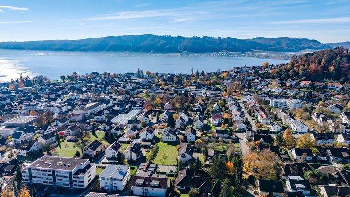 Luftbild zum Bodensee