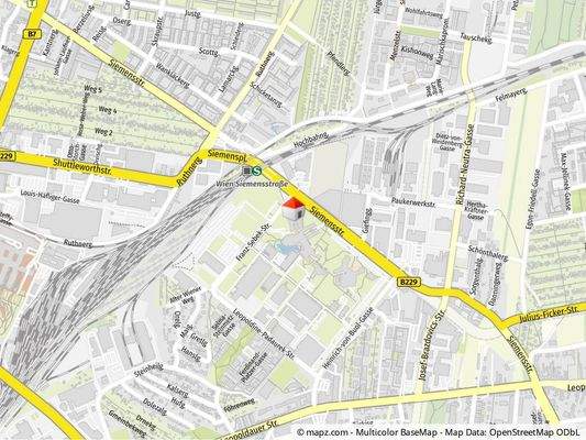 Geolyzer Kartenausschnitt