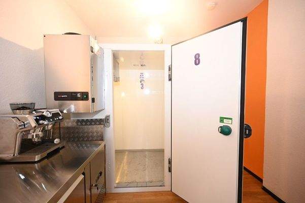 Kühlzelle auf Wunsch