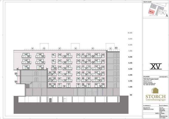 Baufeld XV Südausrichtung-Innen