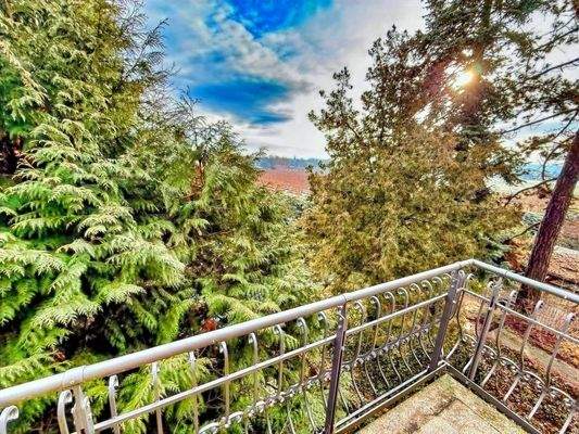 Balkon mit schönem Blick