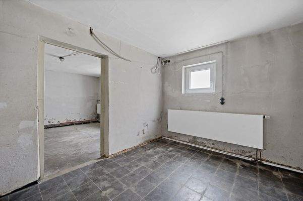 reichlich Stauraum im beheizbaren Keller