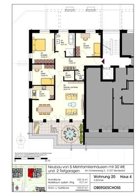 Grundriss W20 Haus 4  -1. Obergeschoss