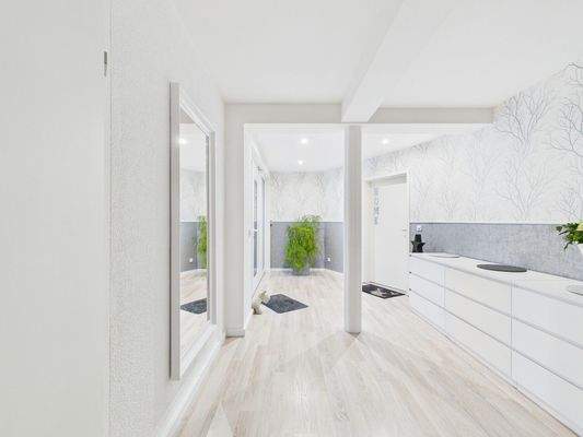 Eingangsbereich des Hauses