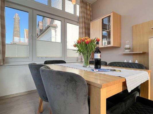 .. mit Blick auf den Leuchtturm