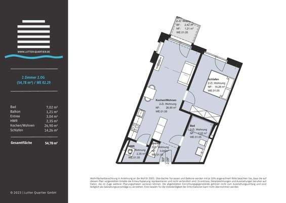 Wohnung 29 Lutter-Quartier