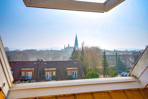 Blick aus dem Fenster