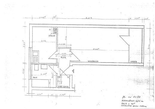 Grundrissskizze