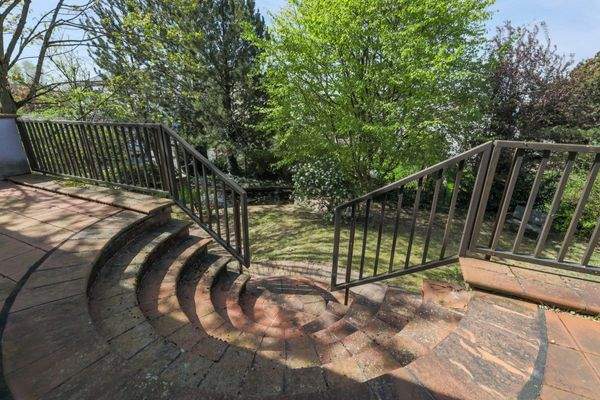 Abgang Terrasse zum Garten