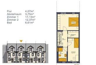 Grundrisse Wohnfläche Lageplan250205_Haus6.3Teil2