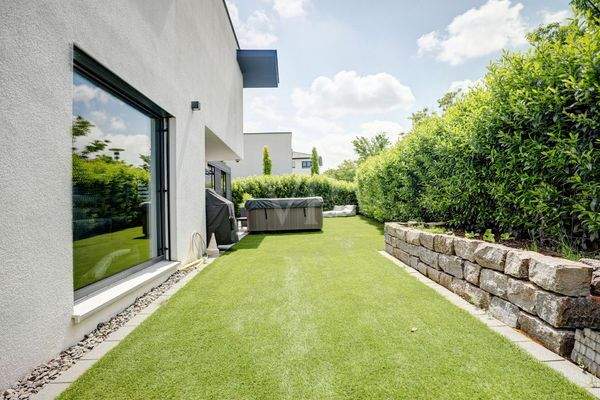 Hausansicht Hochbeet 