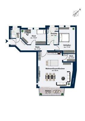 Erdgeschoss Hochparterre