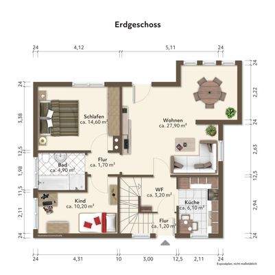 Grundriss Erdgeschoss