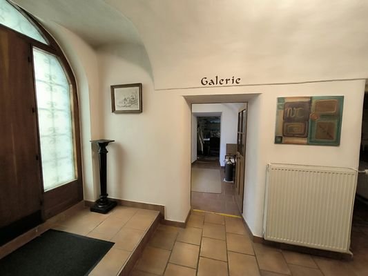 Eingang Galerie/Veranstaltungsraum