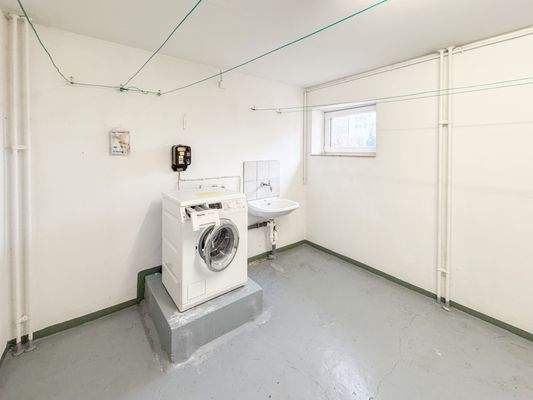 Wasch,- Trockenraum Keller