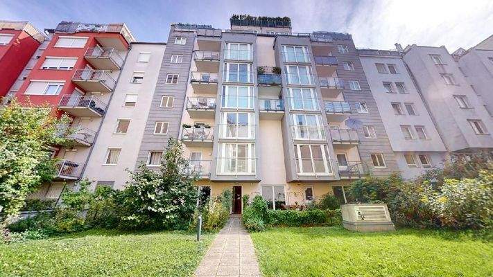 Hausansicht Innenhof