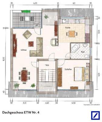 Grundriss Dachgeschoss