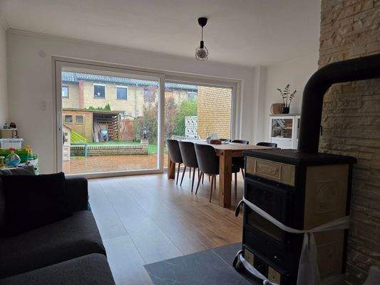 Hebeschiebefenster im Wohnzimmer