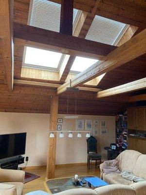 Schönes Dachgebälk