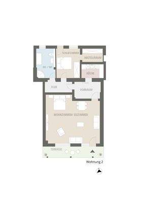 Erdgeschoss Wohnung 2