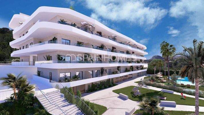 Stylish Homes in La Nucia Alicante with Sea and Mountain Views