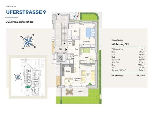 Leichlingen - Uferstr 9 - Whg 5.1