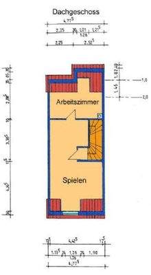 Grundriss Dachgeschoss