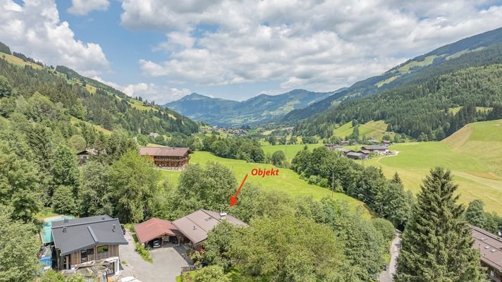 KITZIMMO-historischen Anwesen mit 3.800 m² Grund in Ruhelage - Immobilien Jochberg.