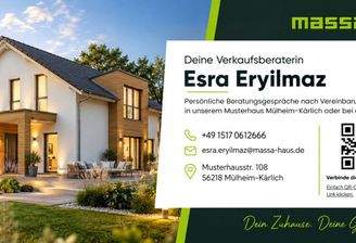 Moderne Hauswerbung mit Esra Eryilmaz