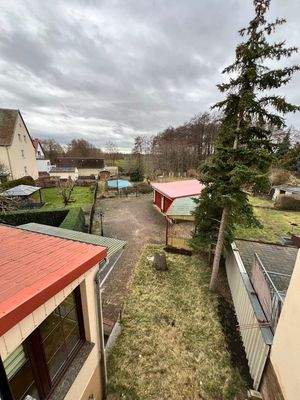 Blick aus dem Fenster