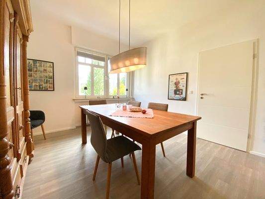 Esszimmer im Obergeschoss
