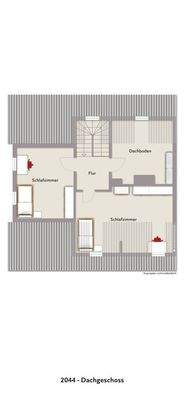 Grundriss DG visu 2044