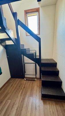 Treppe zur Dachterrasse