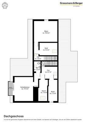 Grundriss Dachgeschoss