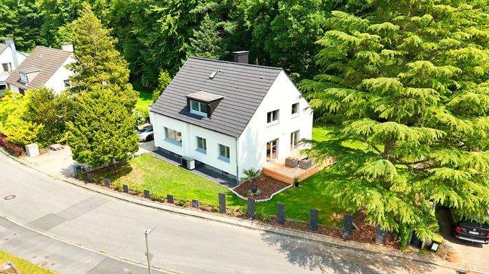 Hausansicht aus der Luft