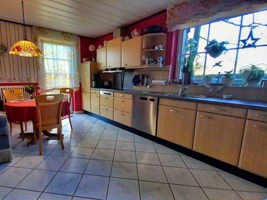 Küche im Erdgeschoss