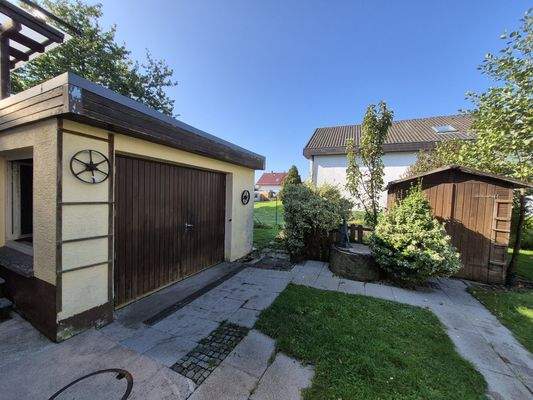 Werkstatt und Garten