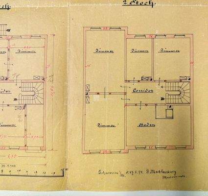 Das Obergeschoss 1894