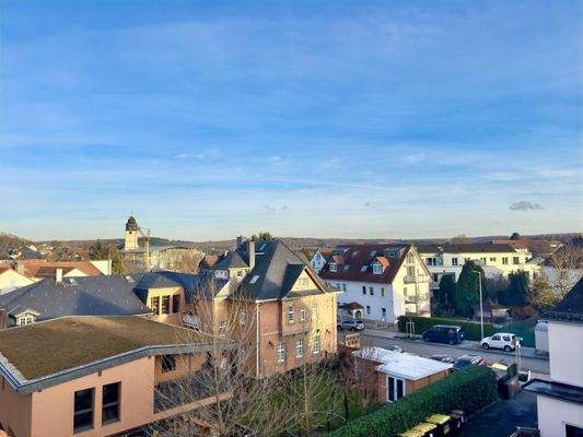 Ausblick im Dachgeschoss