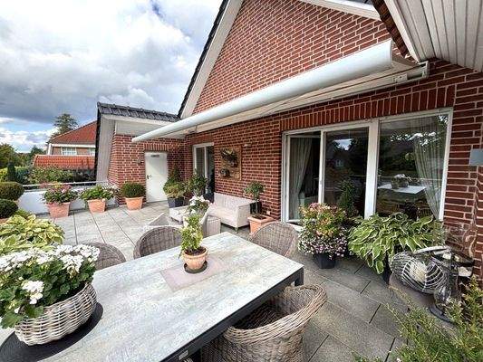 die imposante Dachterrasse wartet auf Sie...