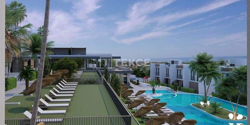 Apartments in a Complex with Easy Access to Sea in Tatlısu