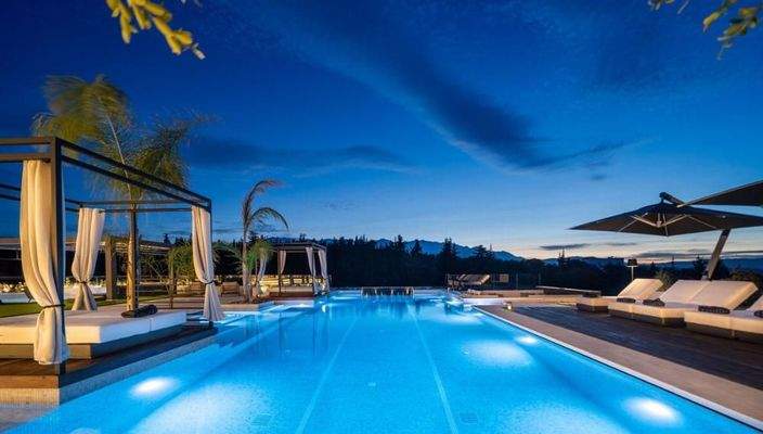 Kreta, Almyrida: Unglaubliche Luxusvilla zum Verkauf in Almyrida