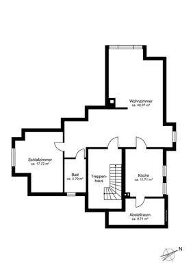 Grundriss Obergeschoss