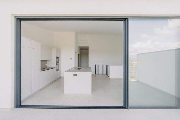 Blick ins Wohn- Esszimmer