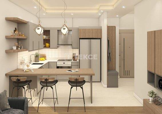 Stylish Apartments in a Complex with Facilities in Erdemli, Mersin