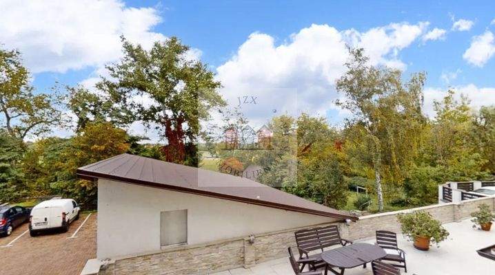 Blick auf der Terrasse