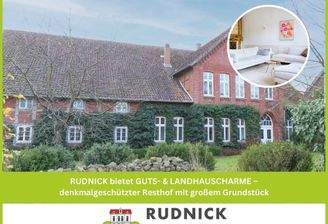 RUDNICK bietet GUTS- & LANDHAUSCHARME 